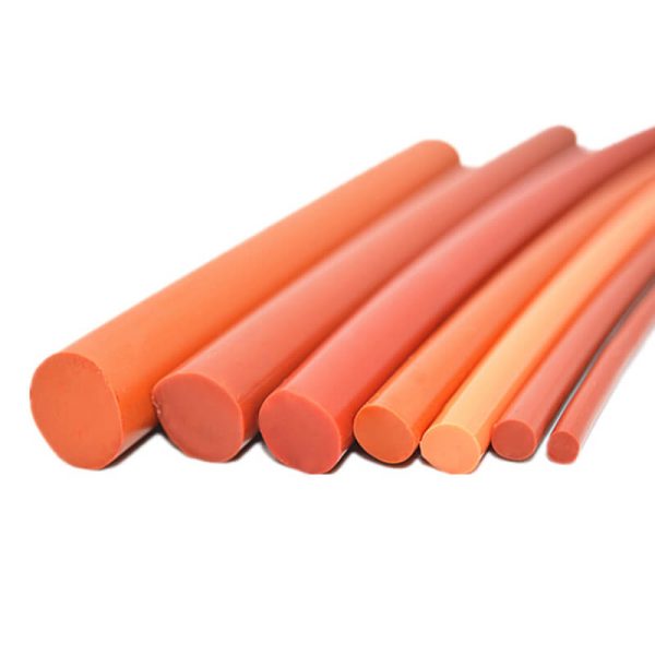 Orange flexible Silicone Cords from Tenchy