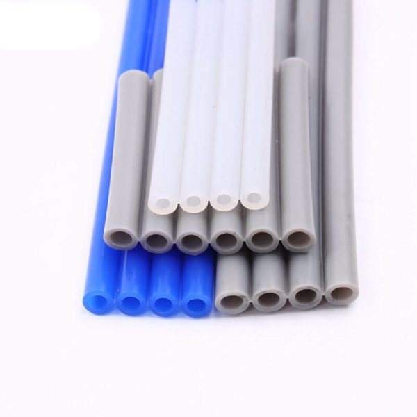 Customized silicone tubing with different colors and shapes and lengths