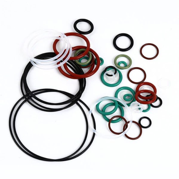 Various sizes and colors of silicone O rings from Tenchy