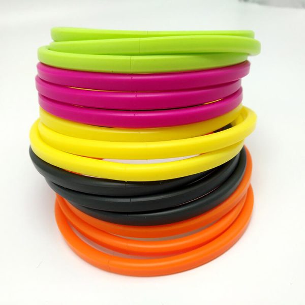 Various colors of food container seal rings from Tenchy