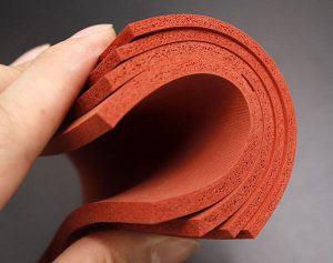 Silicone foam sheet