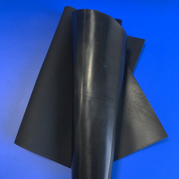 Electrically conductive silicone rubber sheet for electronics and industrial applications