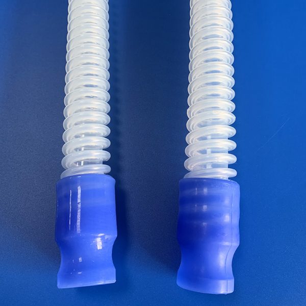 Tenchy's Medical breathing machine tube with blue nozzle